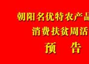 辽宁朝阳名优特农产品展销、消费扶贫周活动预告