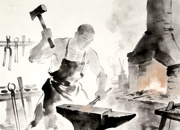 【好名声网】小叙事：朝阳（组诗）（三十三）铁匠铺（文/韩辉升）